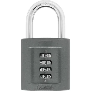 Visací zámek HAPPY END Čtyřmístný kódový visací zámek - BY ZK002