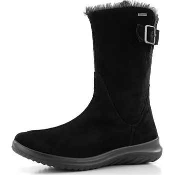 Dámské kozačky Legero semišové polokozačky s membránou GORE-TEX černé 2-009576-0000 - 38.5 | P653977