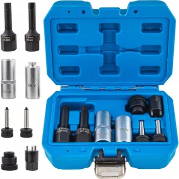 Systém vstřikování FALCON Sada klíčů k rozebrání vstřikovačů Common Rail, Bosch, Denso, Siemens