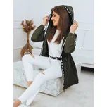 Dámská bunda MIKA khaki Dstreet TY2723 Barva: Zelená, Velikost: XL