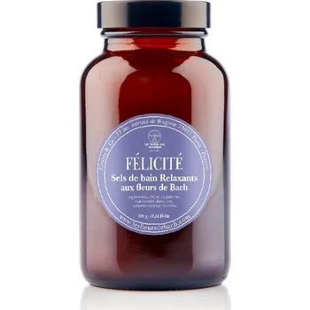 Koupelová sůl Les Fleurs de Bach sůl do koupele Félicité - Relax 300g