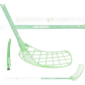Florbalová hůl ZONE Stick Hyper Air Iceshaft 30 Ice Green 92 cm R - 92 (103) cm/Pravá ruka dole