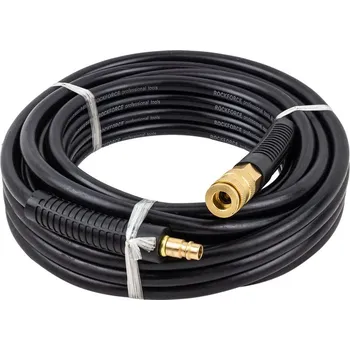 Kompresor Rock FORCE Vyztužená gumová hadice pro stlačený vzduch 6×12 mm, 10 m, 20 bar