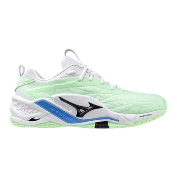Pánská sálová obuv MIZUNO WAVE STEALTH NEO 2 NeoMint/Black/Frontier Blue 10,5 UK - 10,5 UK - 45 EUR - 29,5 cm