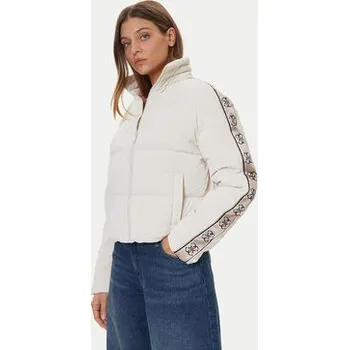 Guess Zimní bunda V5BL11 WGYC2 Écru Regular Fit M