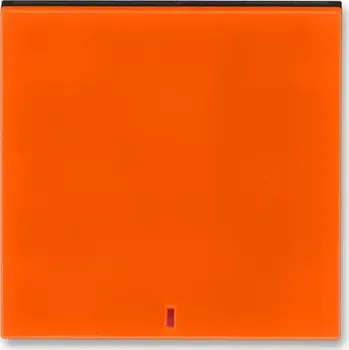 vypínač Kryt spínače dvojpólového, 3559H-A00655 66, ABB, Levit®, oranžová / kouřová černá (ABB, Levit®, oranžová / kouřová černá)