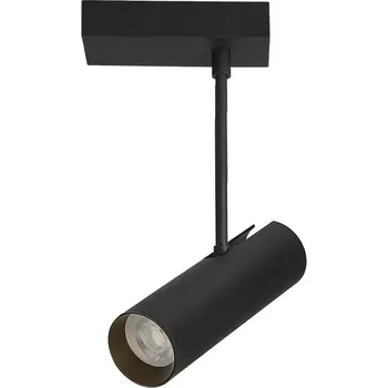 Bodové svítidlo Bodové světlo Lens Square černé/černé