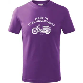 Pánské tričko Jawa Pionýr - MADE IN CZECHOSLOVAKIA, V34 - Dětské tričko Basic - 146 cm/10 let