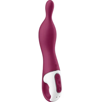 Satisfyer A&amp;amp;#45;Mazing 1 vibrátor na bod A bordový