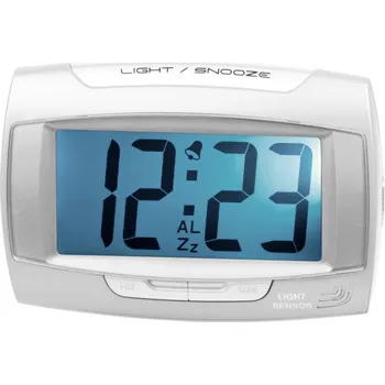 Budík JVD Bateriový bílý digi digitální budík JVD SB91.6