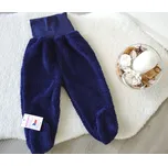 AMÁLKA Chlupaté polodupačky, tmavě modré Velikost: 80