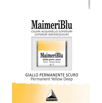 Výtvárné potřeby Maimeri Blu Akvarelová barva Permanent Yellow Deep 114 1,5 ml 1 ks