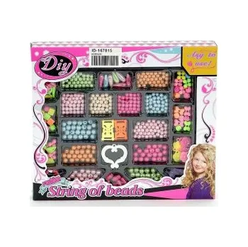 Dětské navlékací korálky Sada korálků pro výrobu šperků