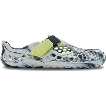 Chlapecké sandály Vivobarefoot ULTRA BLOOM PRESCHOOL OBSIDIAN WHITE velikost 27 - Černá