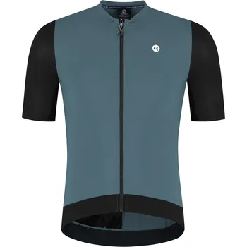 stojan na kolo Aerodynamický cyklodres Rogelli DISTANCE II s krátkým rukávem, modro-černý L