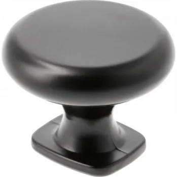 Nábytkové kování GTV Úchytka KNOB LORENA černá matná