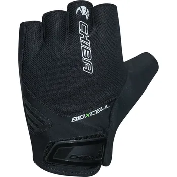 Vzdušné cyklorukavice Chiba BIOXCELL AIR proti brnění, černé M