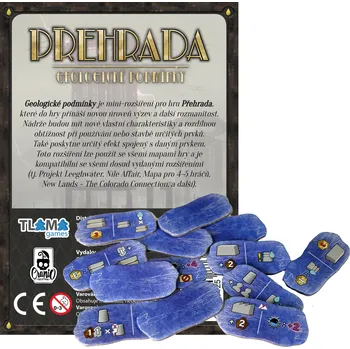 Desková hra TLAMA games Přehrada: Geologické podmínky