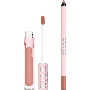 Přípravek na rty Kylie Cosmetics Sada Velvet Liquid Lipstick + Lip Liner 700 Bare + 2 měsíce na vrácení zboží