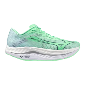 Pánská běžecká obuv MIZUNO WAVE REBELLION FLASH 2 NeoMint/VintageIndigo/HintMint 10 UK - 10 UK - 44,5 EUR - 29 cm