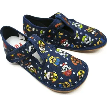 Dívčí bačkory Ef Barefoot 395 Navy Patrol EUR 32