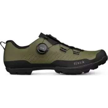 Pánské cyklistické tretry Fizik Terra Atlas MTB tretry Army/Black vel. 37