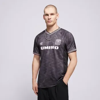 Pánská móda Umbro Tričko Football Jersey Černá M UL125TSM83001