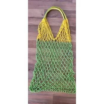 Síťovka - RUČNÍ VÝROBA - zelená + žlutá (síťovka zelená + žlutá)