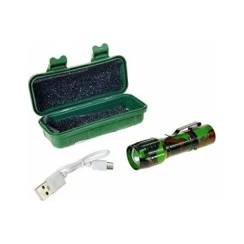 Svítilna Kovová ruční svítilna v plastovém pouzdře (9x2cm)