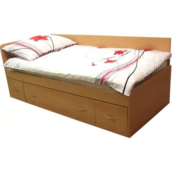 Postel Dřevěná postel Rango Dub bardolino