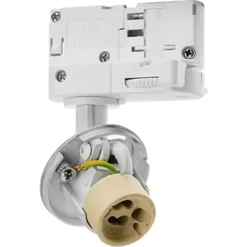 Bodové svítidlo Lucas Base Track 3 Line Gu10 bílé