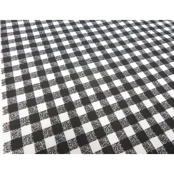 HABINA 125 (92321-16 Kostky černo-bílé 1cm)-142cm / VELKOOBCHOD Ceník: VELKOOBCHOD: po celých rolích, bez odvíjení