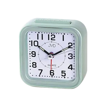 Budík JVD Levný analogový ručkový budík JVD SRP6808.2 s osvětlením ( )
