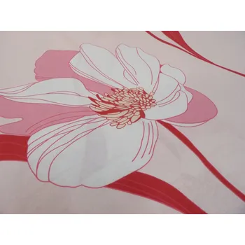 DOMESTIK 145/18419-4 jemné květy, růžovo-bílé šíře 220cm / METRÁŽ NA MÍRU