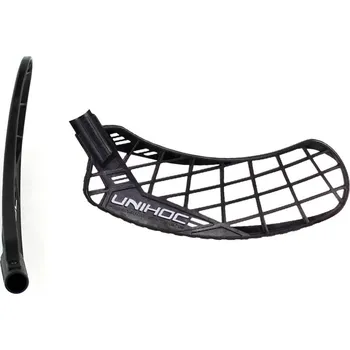 Florbalová čepel UNIHOC Epic Titan hard PP black L - Levá ruka dole/Černá/tvrdá - Titan (PP-H)