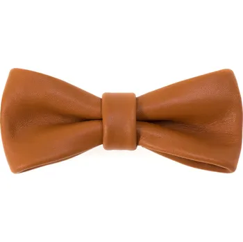 Motýlek Avantgard Motýlek z pravé kůže, 625-69, Koňaková