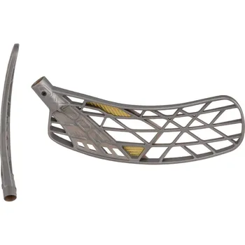 Florbalová čepel Oxdog - FSL Carbon2 - čepel - Šedá - středně tvrdá - Pravá ruka dole