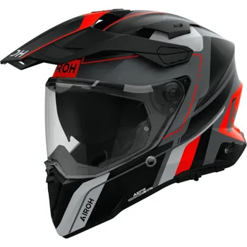 Motodoplněk Přilba COMMANDER 2 Skip, AIROH (oranžová matná) 2026 (Velikost: M)