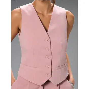 Sinsay - Kostýmková vesta - růžová - 407GY-39M - 407GY-39M-S