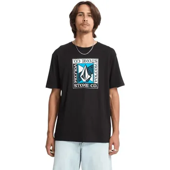 Pánské tričko Volcom Triko Volcom, Angle Iron Sst black 2025/26 Velikost: M