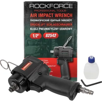 Rock FORCE Pneumatický rázový utahovák 1/2" , 600 Nm, kompaktní