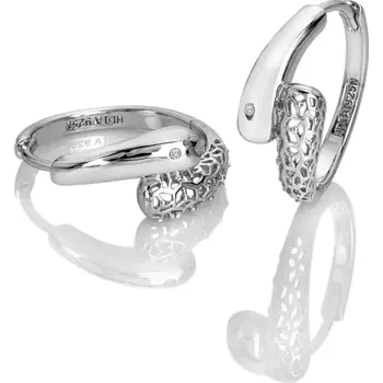 Oblečení a móda Stříbrné náušnice Hot Diamonds Aster DE860