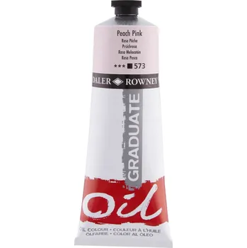 Olejová barva Daler Rowney Graduate Olejová barva Peach Pink 200 ml 1 ks