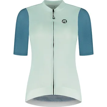 stojan na kolo Dámský aerodynamický cyklodres Rogelli FAST s krátkým 3D rukávem, světle zelený S