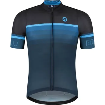 nosiče na kolo Exklusivní cyklodres Rogelli HERO II s krátkým rukávem, černo-modrý 5XL
