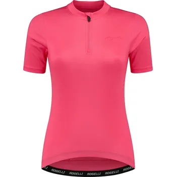 nosiče na kolo Dámský cyklodres Rogelli CORE s krátkým rukávem, růžový XL