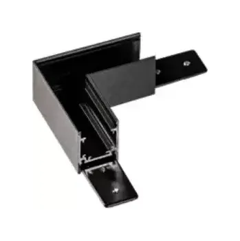 Bodové svítidlo Lištové svítidlo Alfa Track Magnetic 27 Corner90 A Black