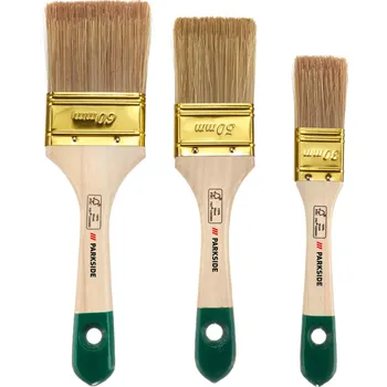 Malířský štětec PARKSIDE® Sada štětců, 3dílná (lazura)