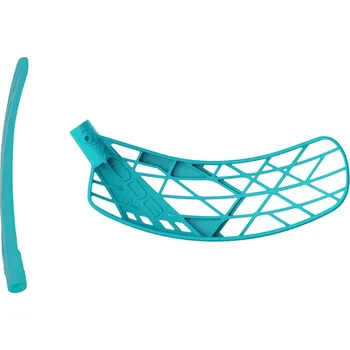 Florbalová čepel OXDOG FSL (Fast Shoot Light) MB tiff blue R - Pravá ruka dole/Světle modrá/středně tvrdá - MB (PP)