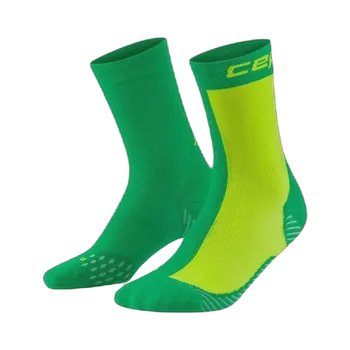 Pánské ponožky CEP Vysoké ponožky Edt. Half&Half Green/Lime pánské III 39-42 - 39-42